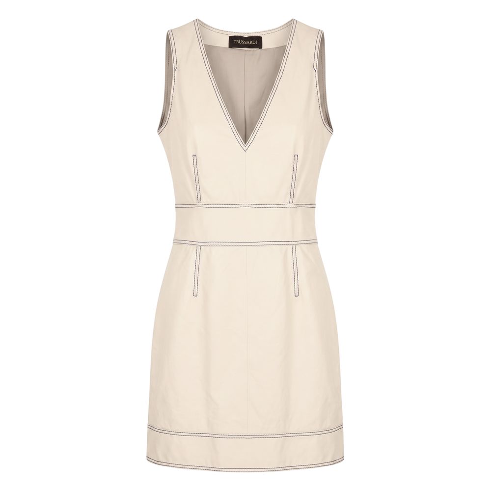 Trussardi Beige Lamb Women Dress – Prestige Brands