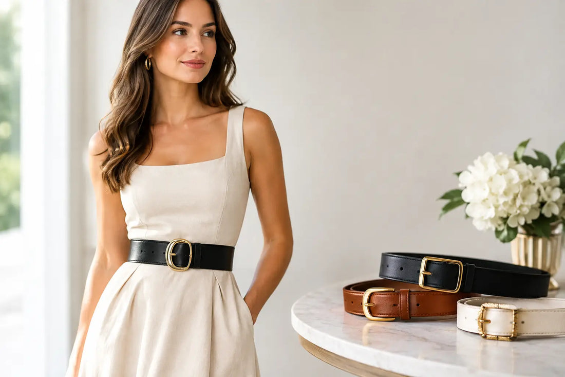 Designer Belts for Dresses That Define the Waist