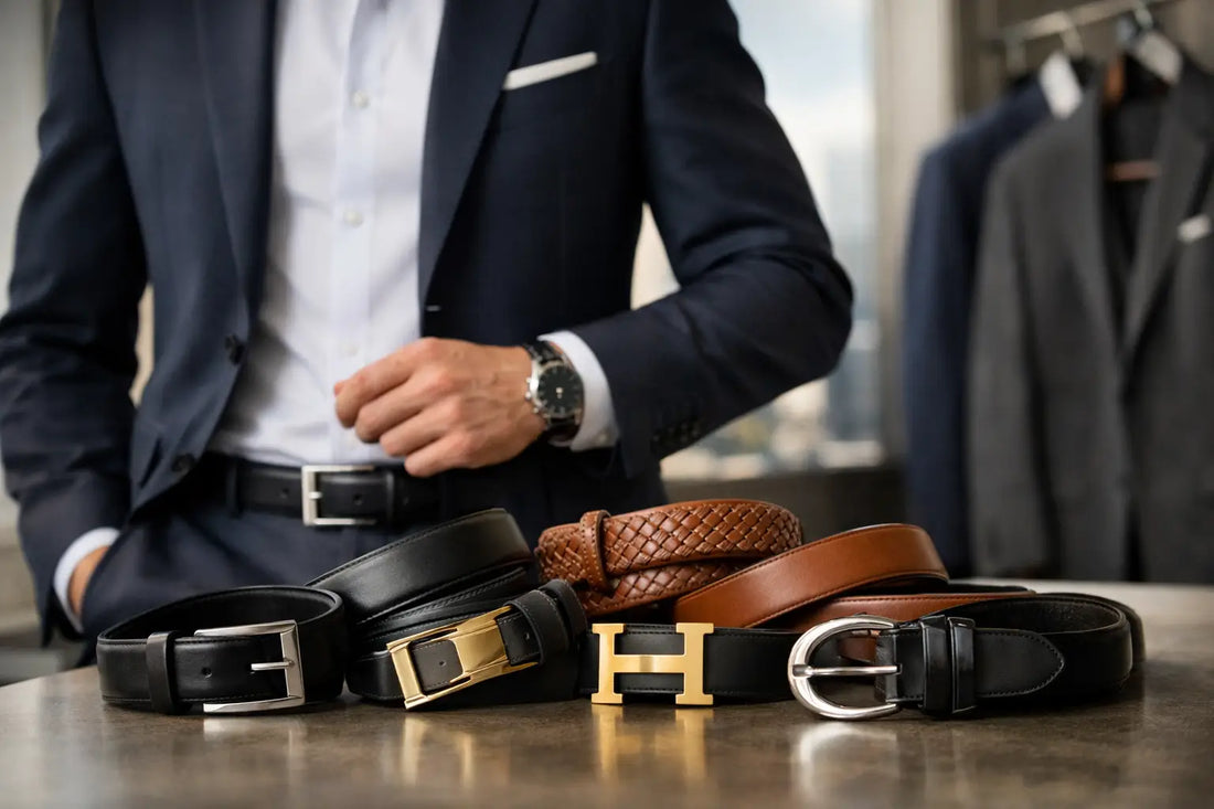 12 Best Designer Belts for Suits