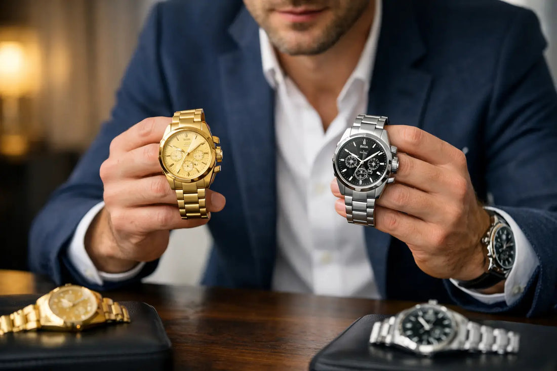Gold Watches vs Silver Watches for Your Style