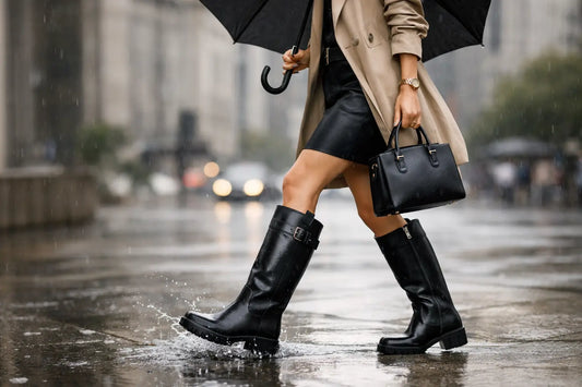 Designer Boots for Rain That Keep Their Poise