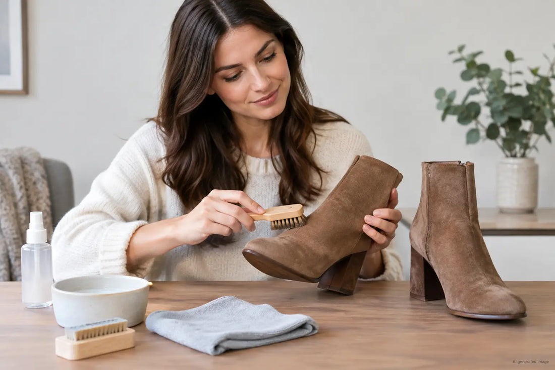 How to Clean Suede Boots Without Losing Their Finish