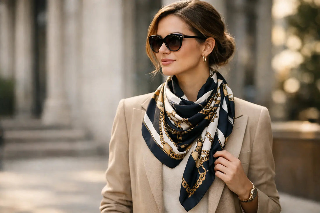 How to Style Luxury Scarves With Ease
