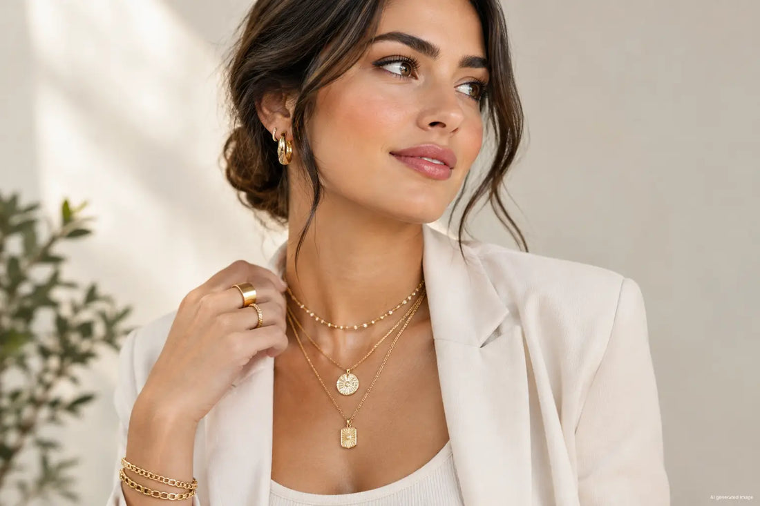 How to Layer Designer Jewelry With Intent