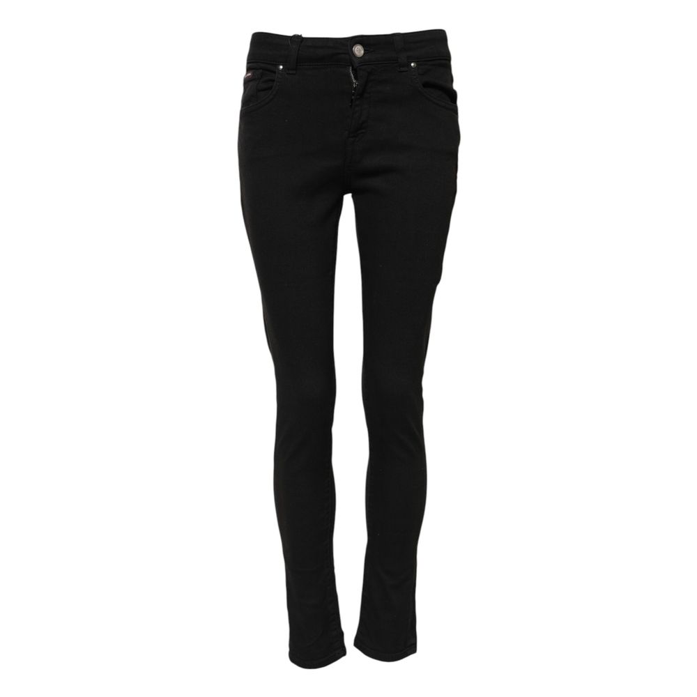 Vaqueros pitillo Dolce & Gabbana de algodón negro