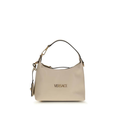 Bolso de Piel de Becerro Beige Bos Taurus Versace