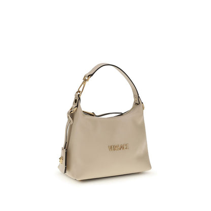 Bolso de Piel de Becerro Beige Bos Taurus Versace