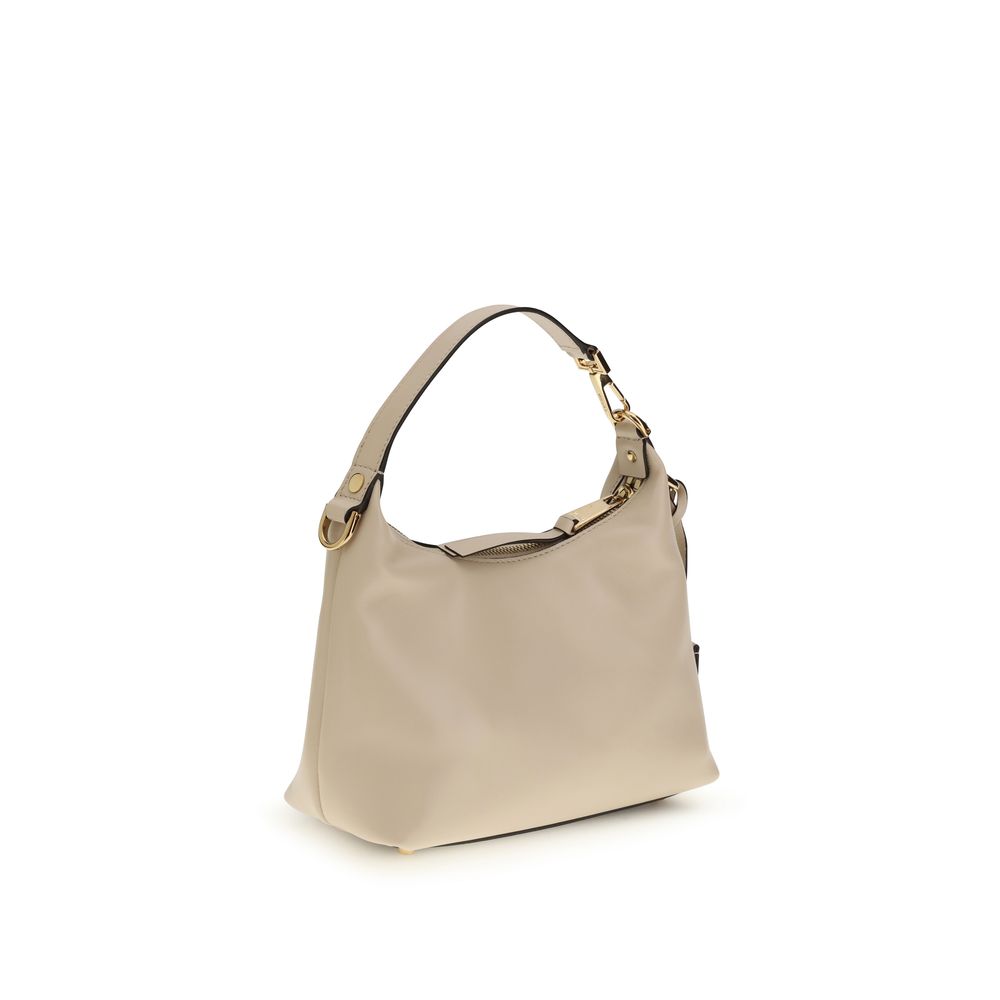 Bolso de Piel de Becerro Beige Bos Taurus Versace