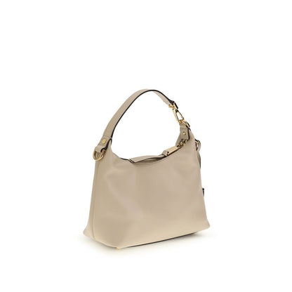 Bolso de Piel de Becerro Beige Bos Taurus Versace