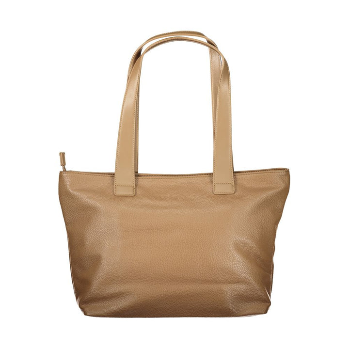 Mario Valentino Brown Polyurethane Womens Bag