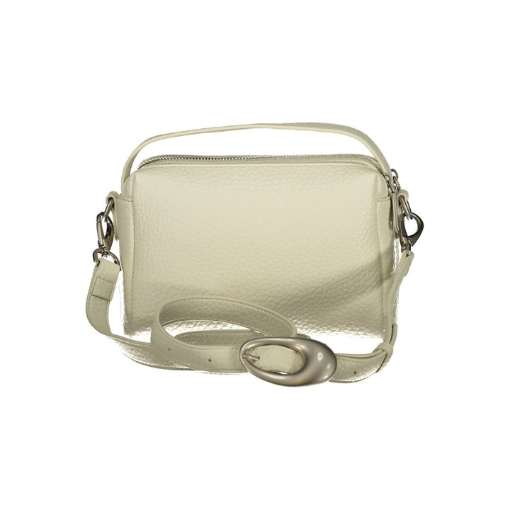 Mario Valentino Bianco Poliuretano Donna Bag for Versatile Use