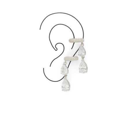 ALDO Silver Elastane Earrings