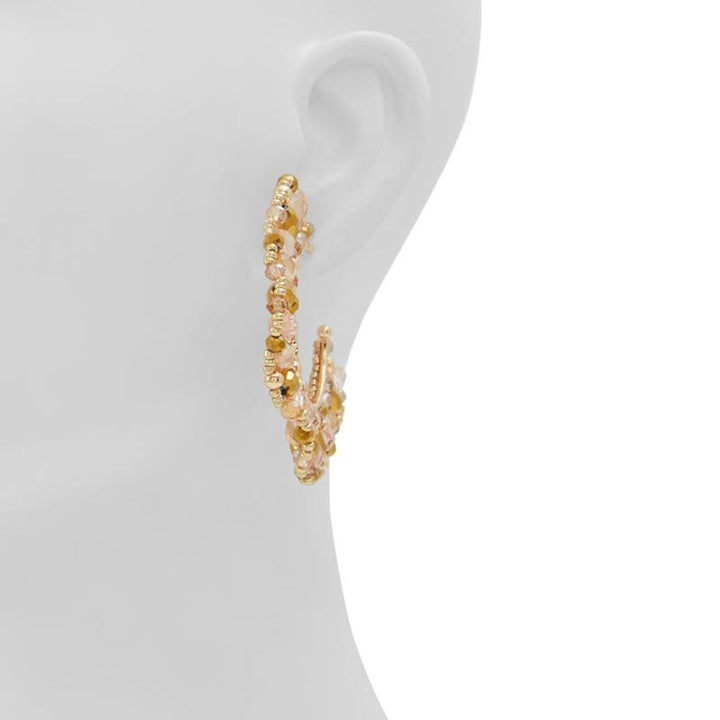ALDO Brown Glass Earrings