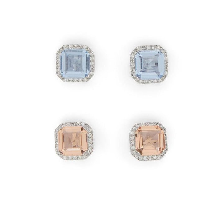 ALDO Blue Elastane Earrings