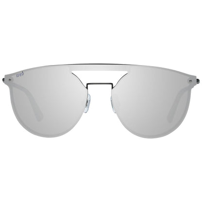 WEB EYEWEAR Black Metal Sunglasses