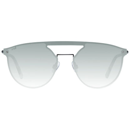 WEB EYEWEAR Black Metal Sunglasses