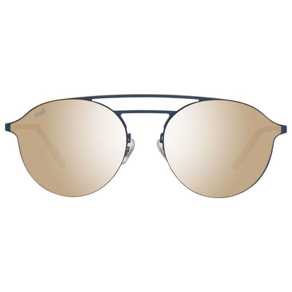 WEB EYEWEAR Blue Metal Sunglasses