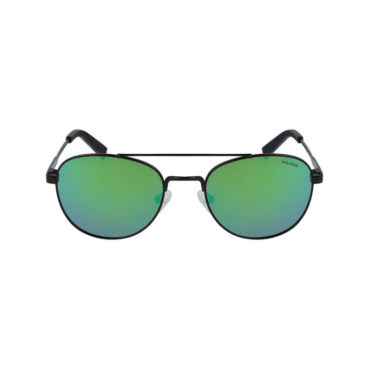 NAUTICA Black Metal Sunglasses