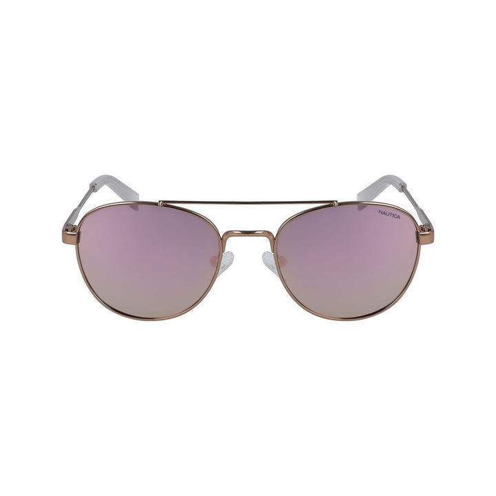 NAUTICA Pink Metal Sunglasses
