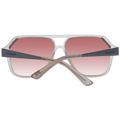 SKECHERS Gray Plastic Sunglasses