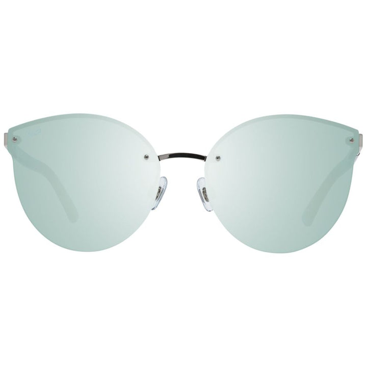 WEB EYEWEAR Silver Metal Sunglasses