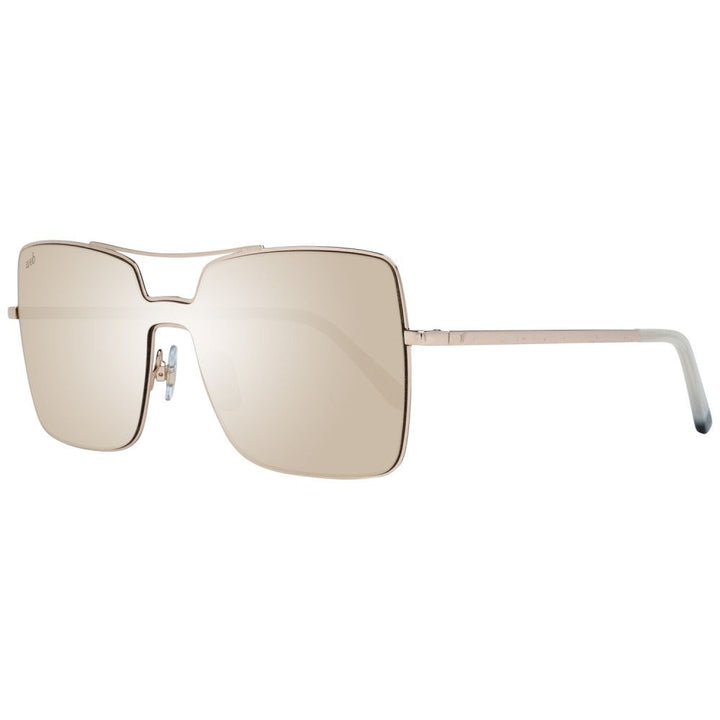 WEB EYEWEAR Pink Metal Sunglasses