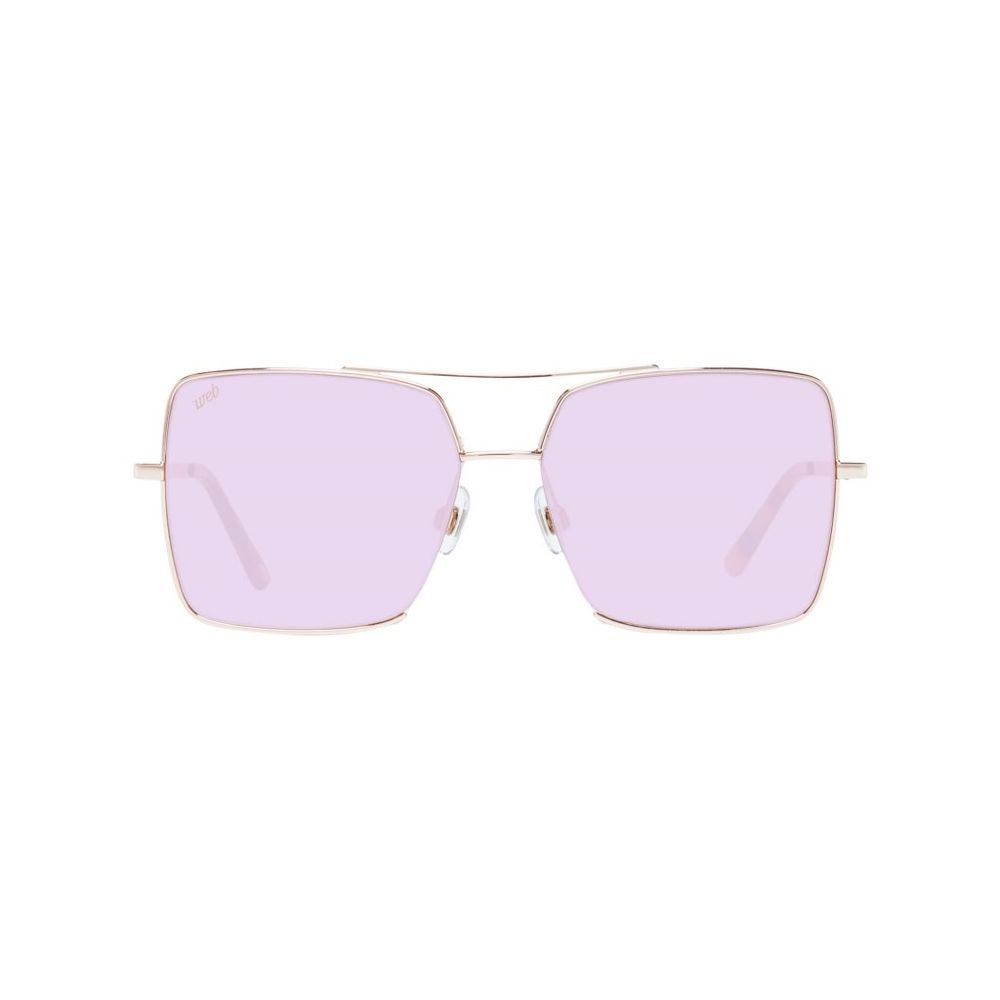 WEB EYEWEAR Silver Metal Sunglasses