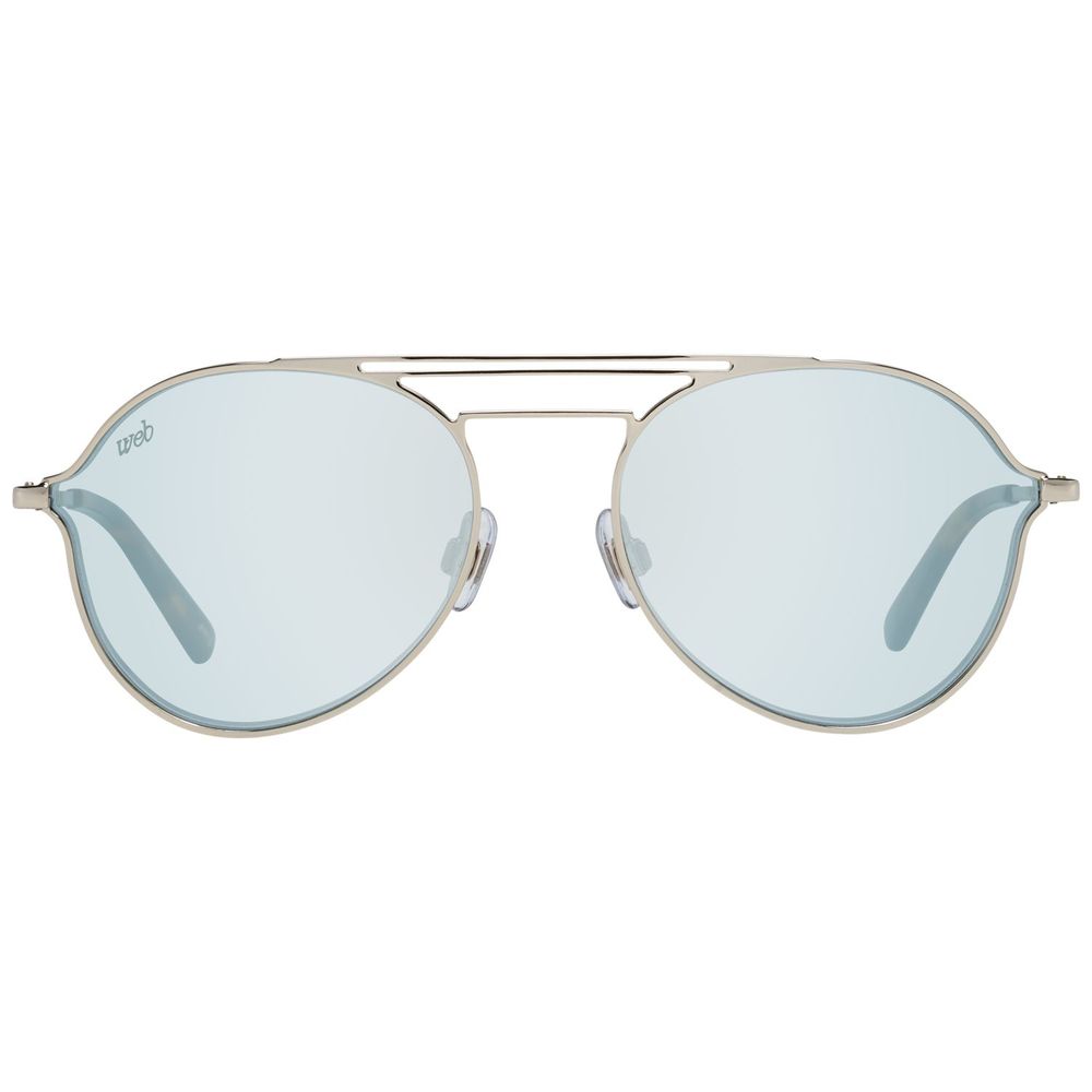 WEB EYEWEAR Silver Metal Sunglasses