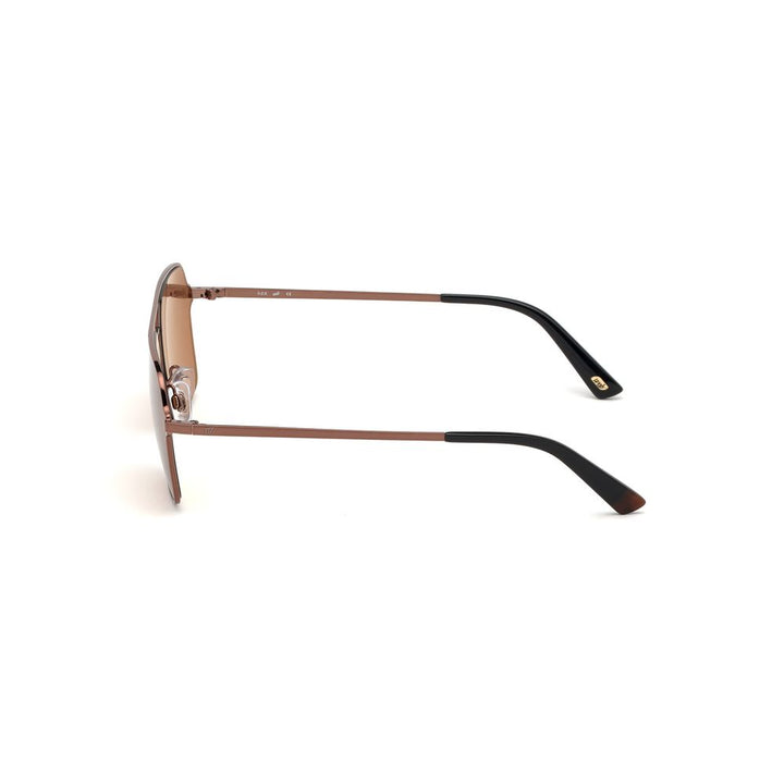WEB EYEWEAR Gold Metal Sunglasses