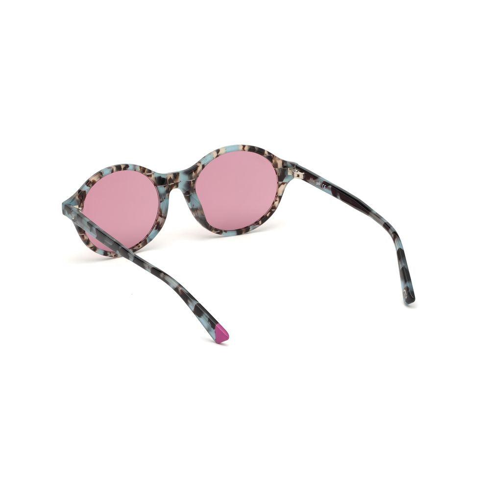 WEB EYEWEAR Brown Plastic Sunglasses