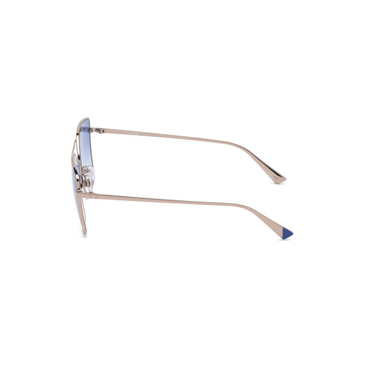 WEB EYEWEAR Gold Metal Sunglasses