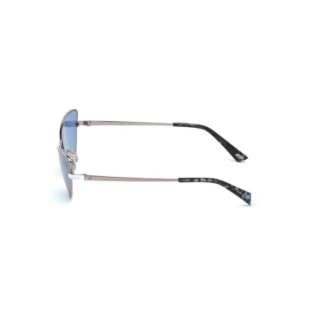 WEB EYEWEAR Gold Metal Sunglasses