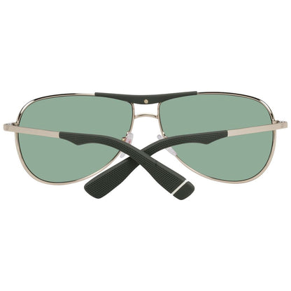 WEB EYEWEAR Gold Metal Sunglasses