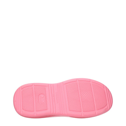 Pantuflas Prada de algodón rosa