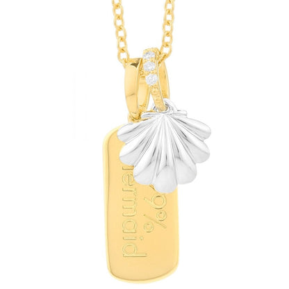 SECRECY Gold Silver Necklace
