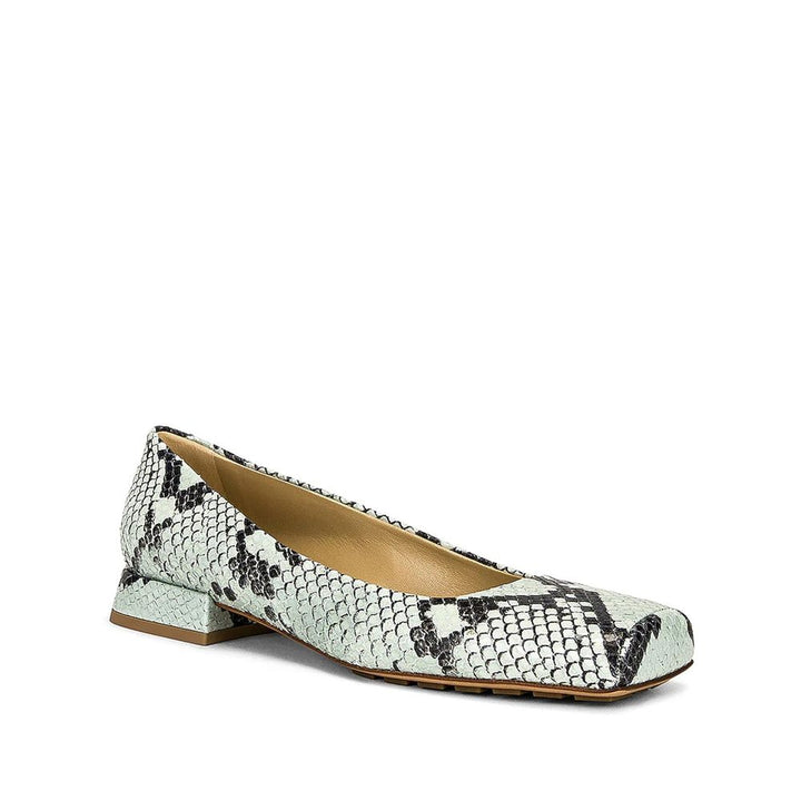 Bailarinas Bottega Veneta de piel de becerro bicolor