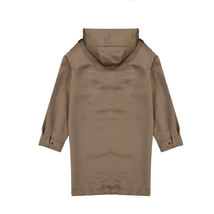 Parka en polyester marron Brunello Cucinelli