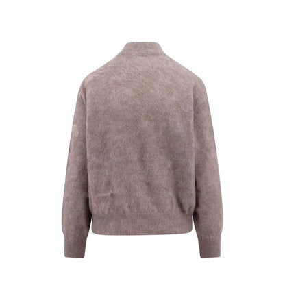 Sweat-shirt Brunello Cucinelli en cachemire beige