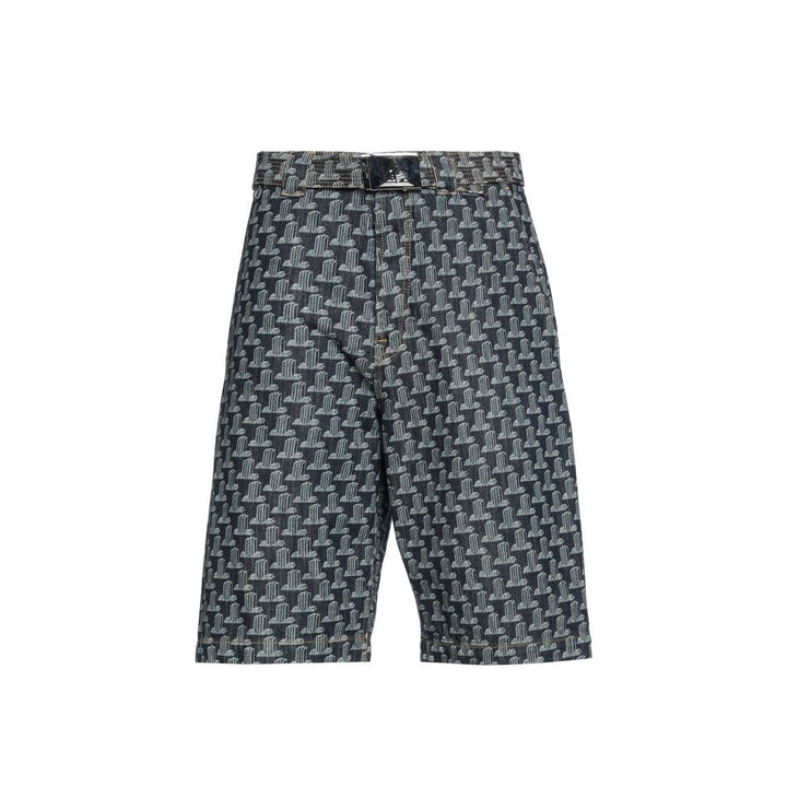 Lanvin Blue Cotton Shorts