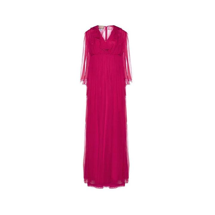 Vestido informal de seda multicolor Gucci