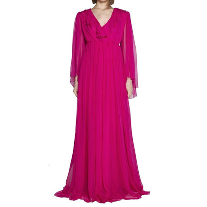 Vestido informal de seda multicolor Gucci