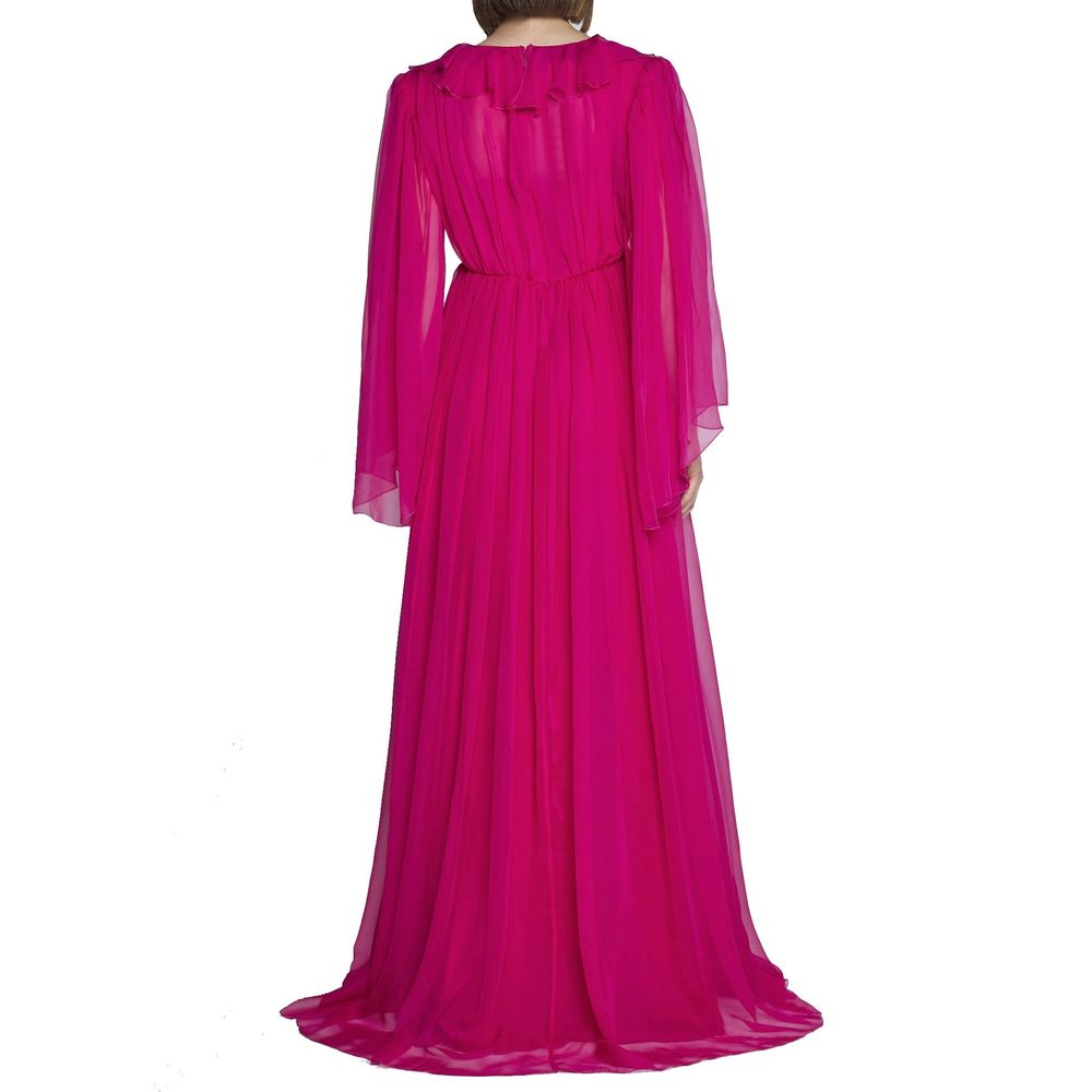 Vestido informal de seda multicolor Gucci