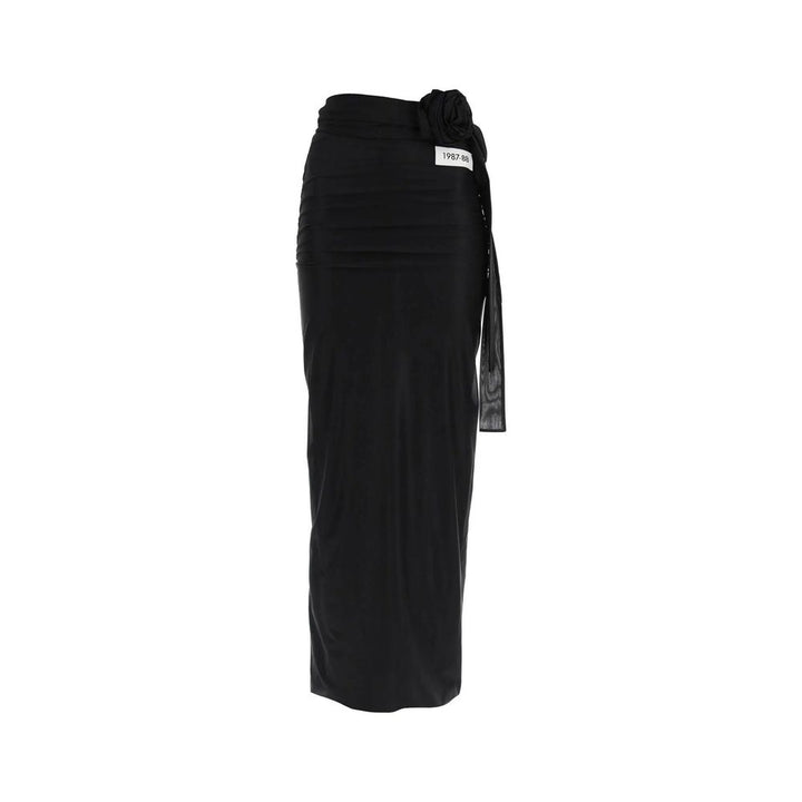 Falda Larga Dolce & Gabbana Negra de Elastano