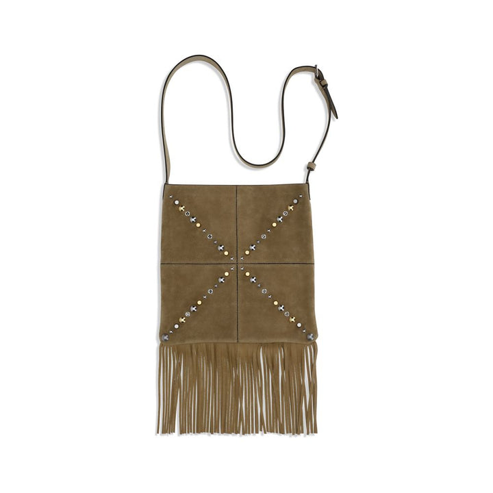 Bolso de Hombro Valentino Garavani Beige de Piel de Becerro Bos Taurus