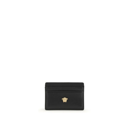 Cartera Versace de piel de becerro negra Bos Taurus