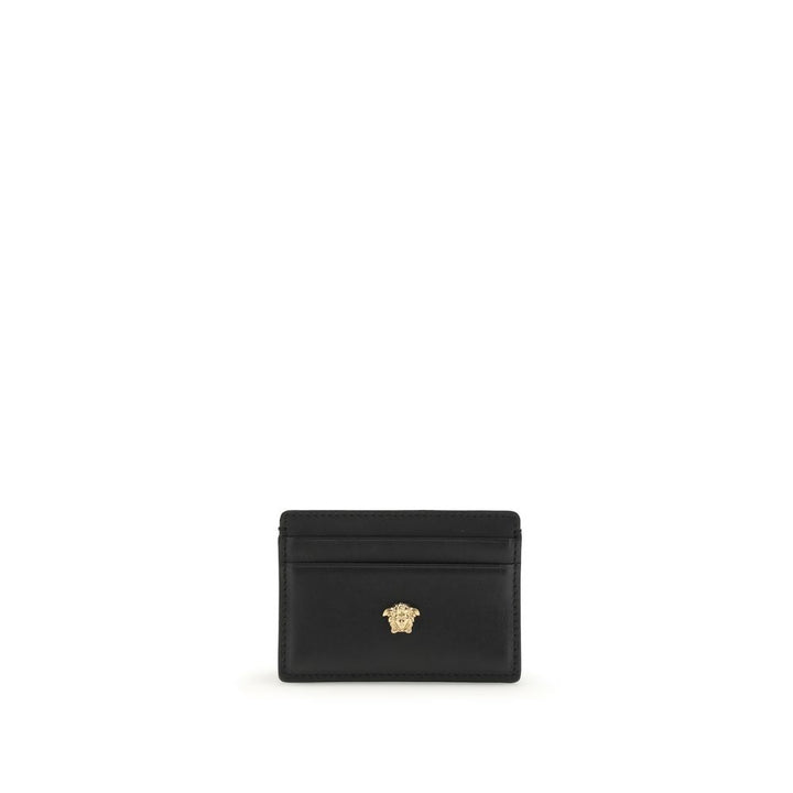 Cartera Versace de piel de becerro negra Bos Taurus