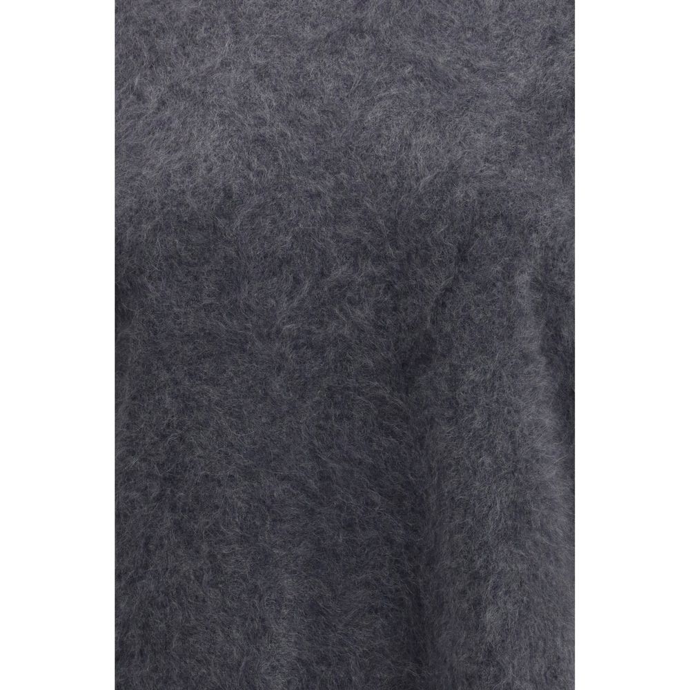 Lisa Yang Gray Cashmere Sweater