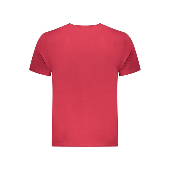 Pepe Jeans Rosso Cotton Men T-Shirt