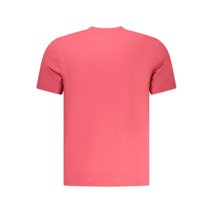 North Sails Red Cotton Men T-Shirt