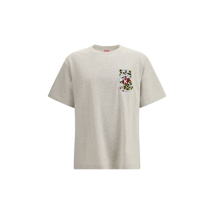 Kenzo Gray Cotton Sportswear
